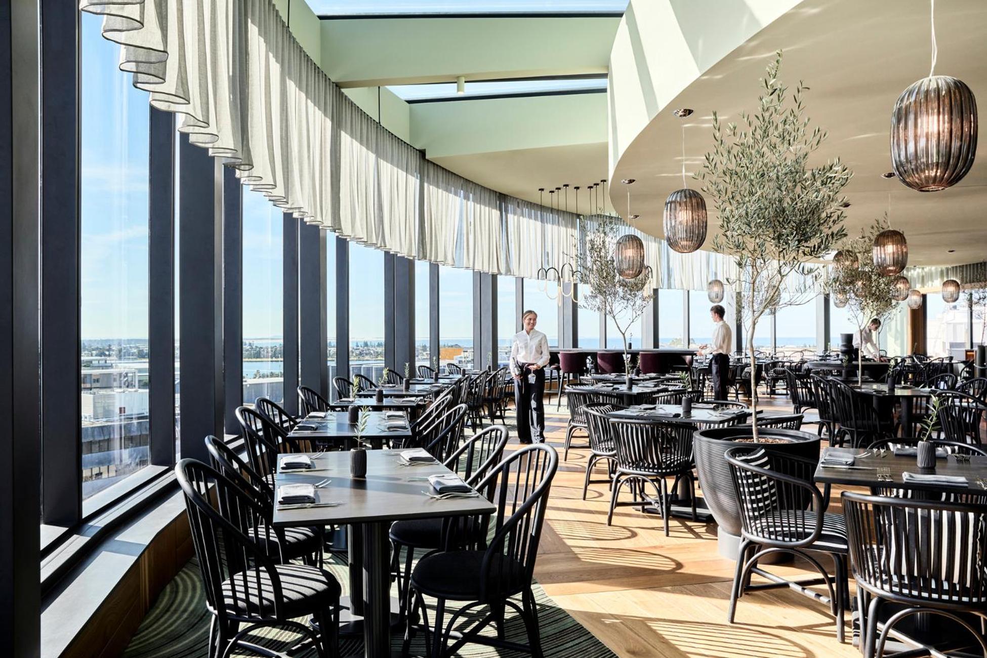 מלון ניוקסטל Crystalbrook Kingsley מראה חיצוני תמונה Restaurant
