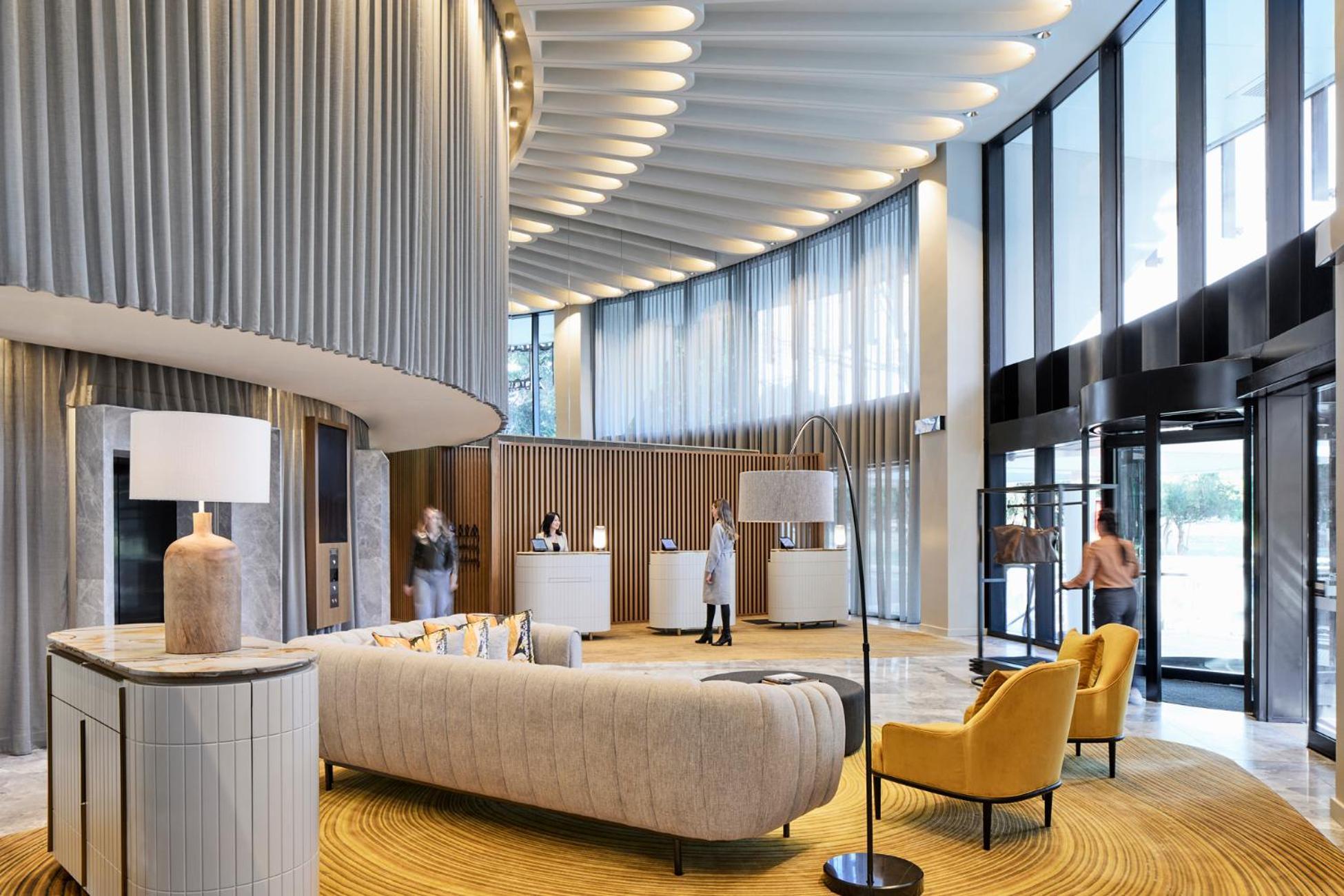 מלון ניוקסטל Crystalbrook Kingsley מראה חיצוני תמונה The lobby of the hotel